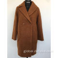 Wool Knit Coat Women's winter knitted coat Factory